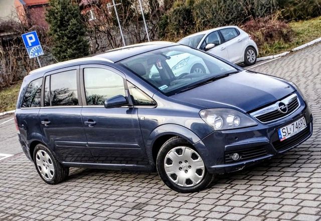 Opel Zafira 1.9 CDTi 100KM * Nawigacja GPS * Skóra * KLIMA * 2007r * Okazja