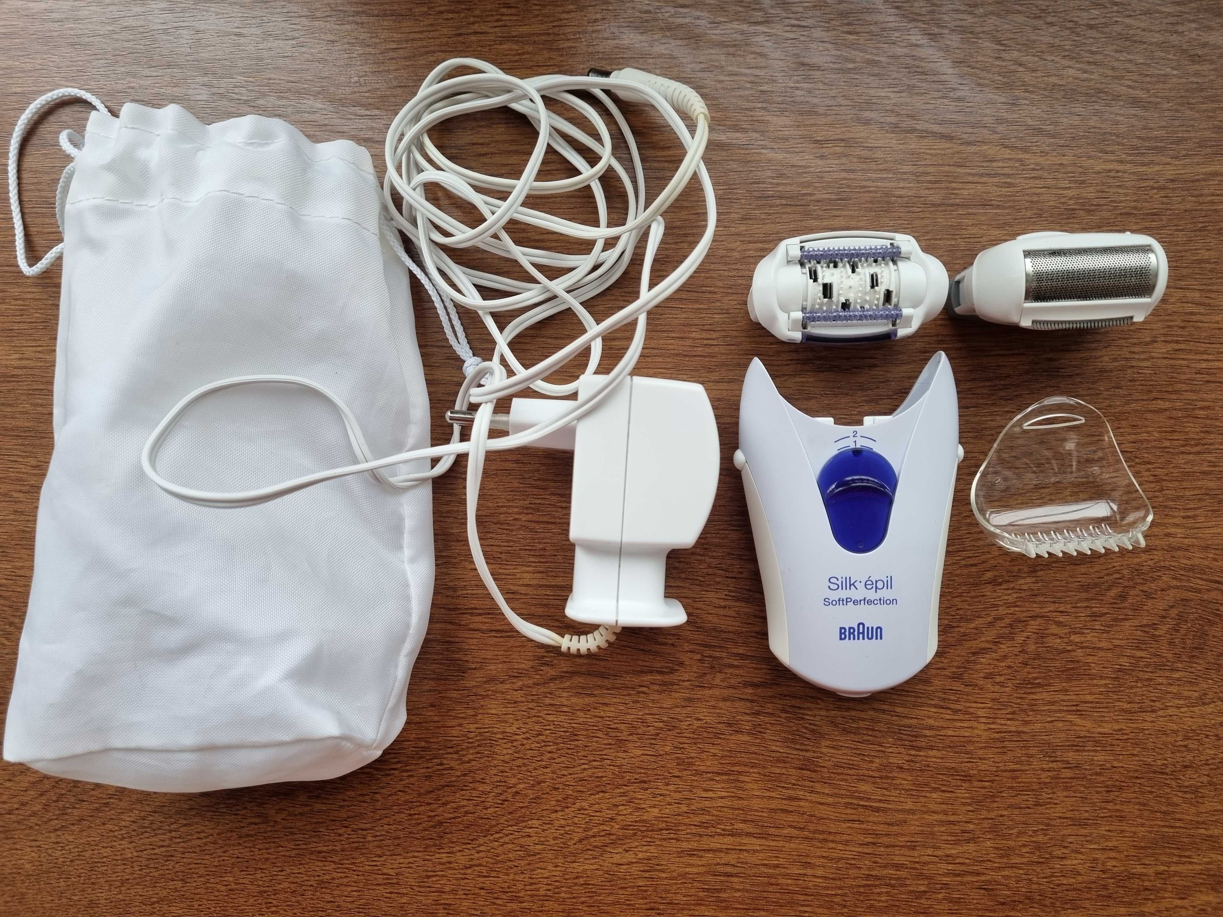 Епілятор (+ бритва/тример) Braun Silk epil SoftPerfection (3 in 1)