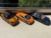 Моделі автомобілів, машинки, Corvette, Lamborghini та Porsche 1/43