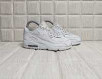 Nike Air Max 90, triple white, rozmiar 35, stan dobry