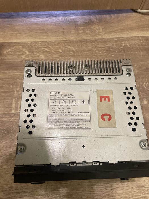 Магнітола хюндай Tucson 2006