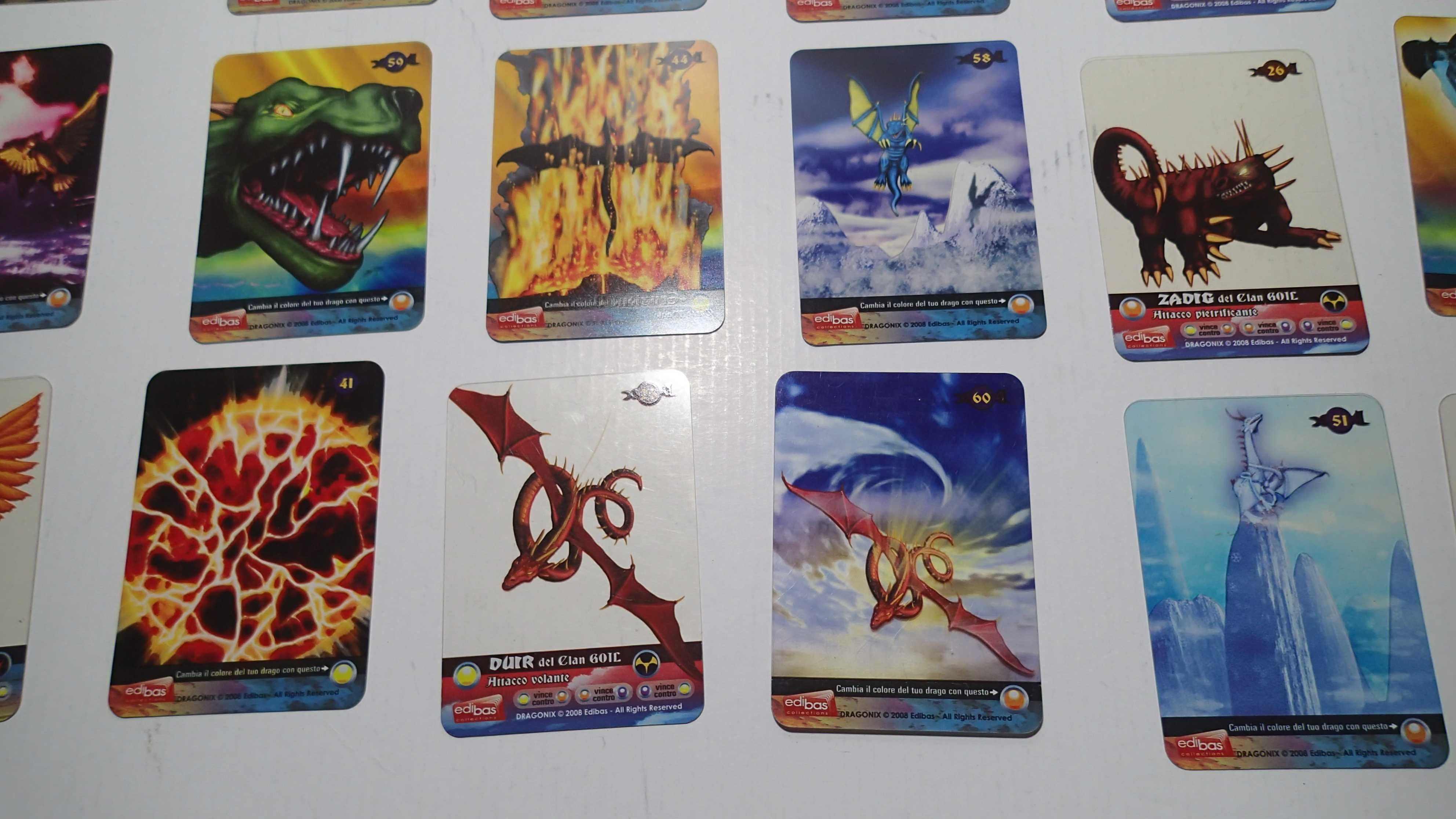 Cartas Dragonix da EDIBAS