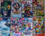 Jogos Nintendo Switch 40€ cada.