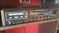 Stereo Receiver & Mic mixing cassete Tape Radio recorder
