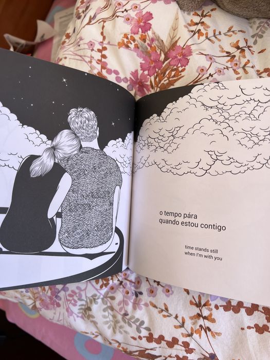 Livro / álbum “Noite de Estrelas Sonhos Inquietos”, de Henrique  Kim