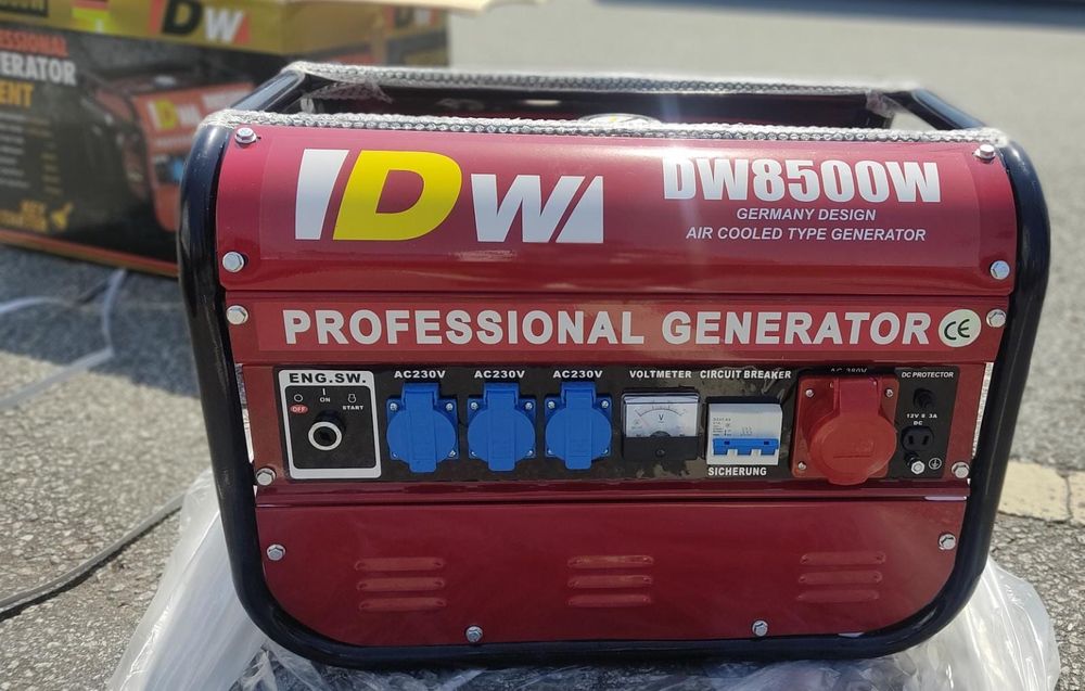 Gerador a Gasolina Trifasico e Monofasico 8500W