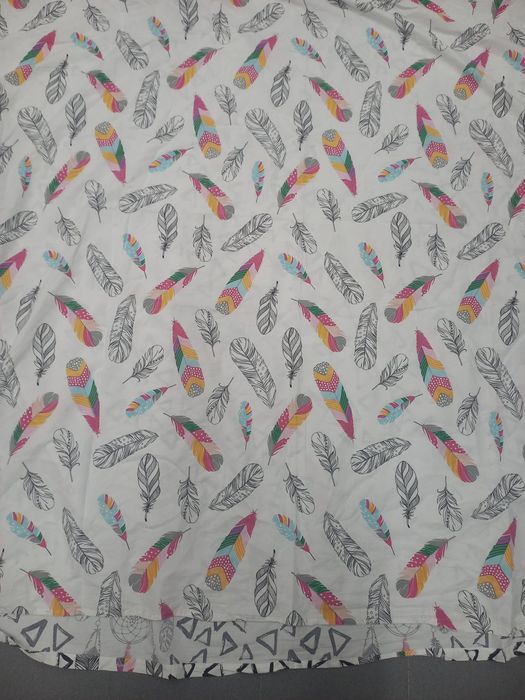 Capa edredão solteiro com 2 temas com 1.85 por 1.85