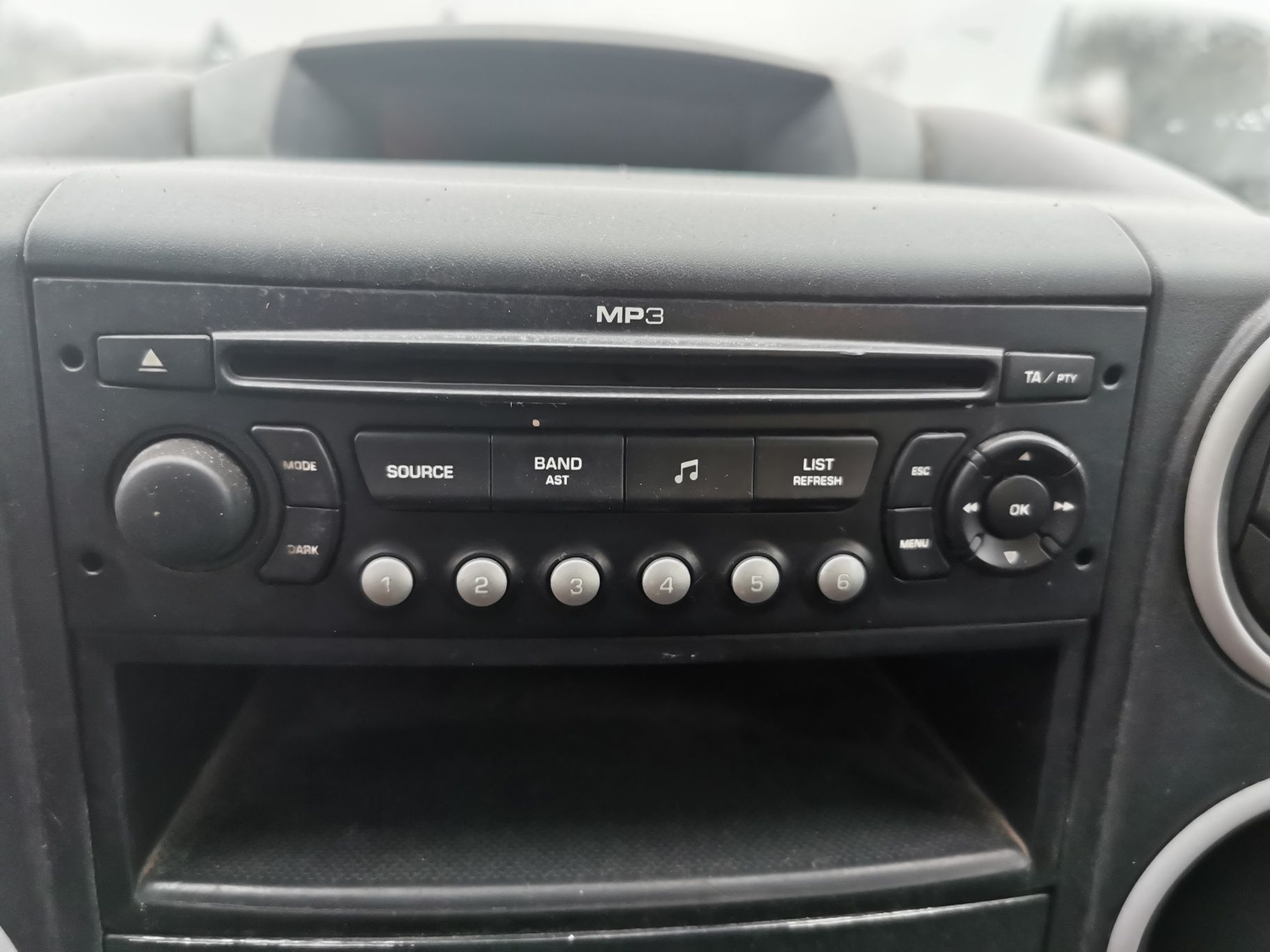 Radio Bluetooth MP3 RD44 Citroen Berlingo III 3