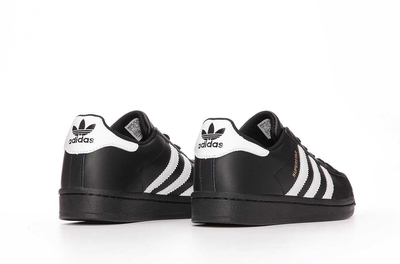 Женские кроссовки Adidas Superstar Black White 36-41 Новинка! Топ