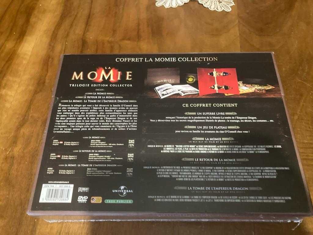 Edições especiais/limitadas de filmes (La Momie, Da Vinci Code, etc)