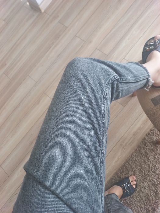 Spodnie Zara MomFit 7/8