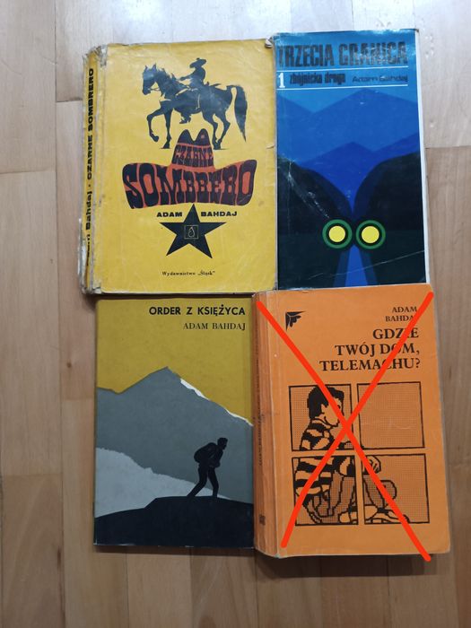 Adam Bahdaj - powieści