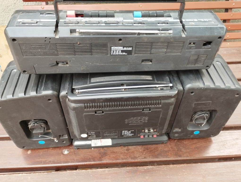 Magnetofon International, kultowy jamnik z  PRL, Sherion, boombox