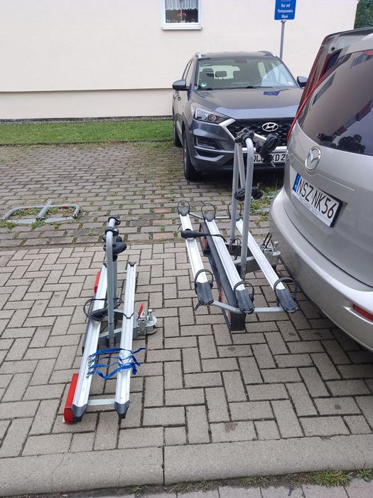 Bagażnik rowerowy na hak holowniczy aluminiowy