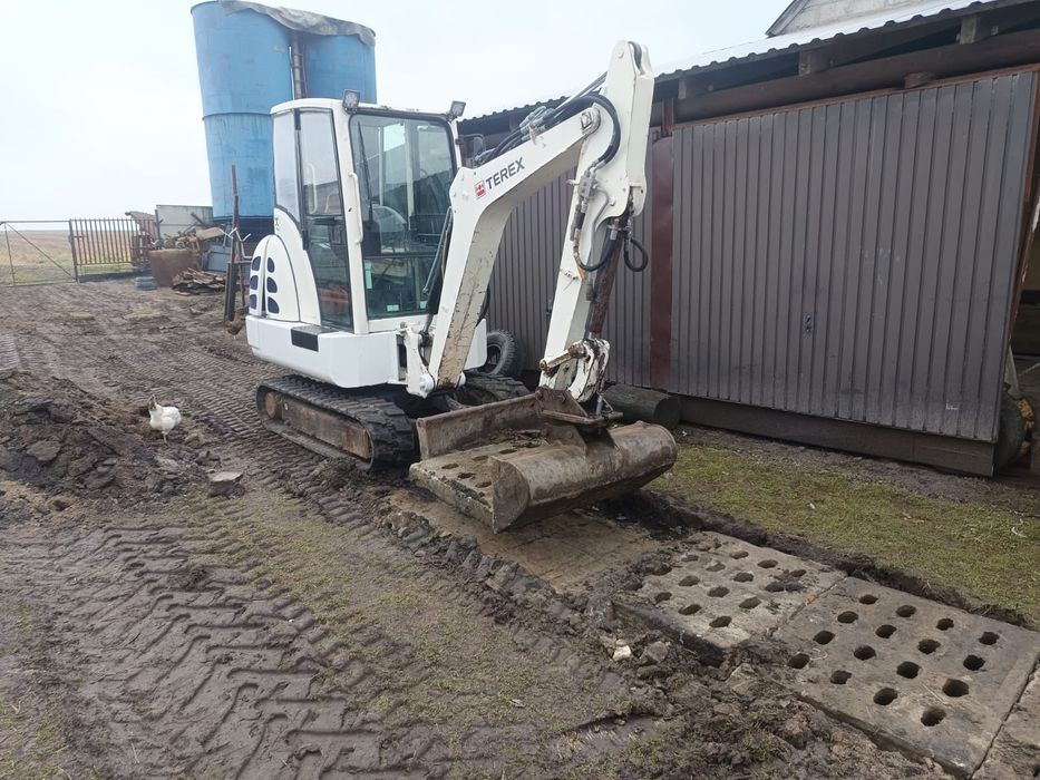 Minikoparka Terex hr14