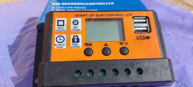 Controlador solar Swpt 12/24v 10 amp
