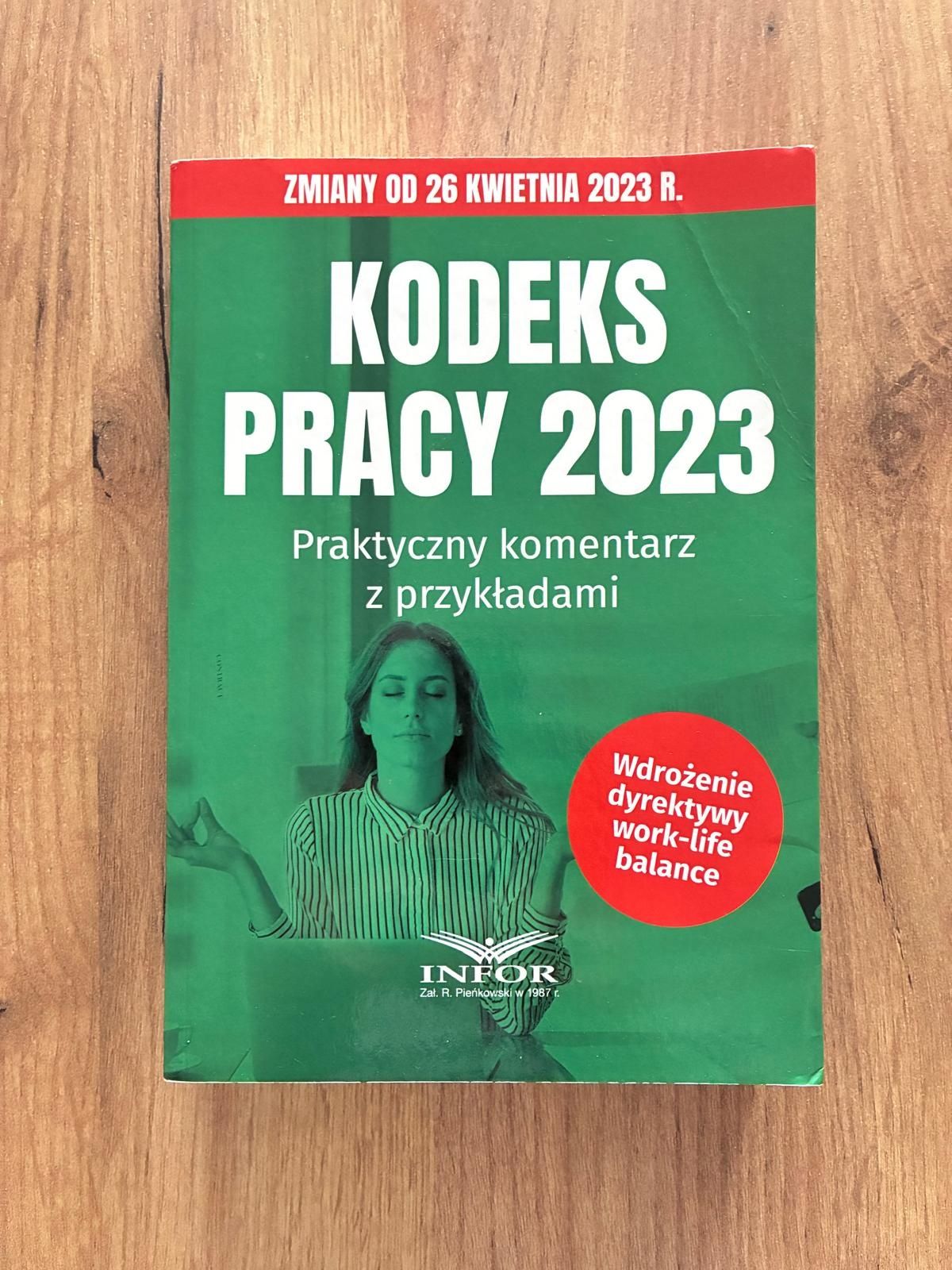 Kodeks pracy 2023 z komentarzem + gratis