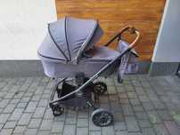 Wózek 2w1 gondola spacerówka Muuvo Quick Carbon Graphite akcesoria