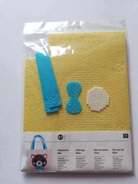 Kreatywny zestaw - torebka filcowa