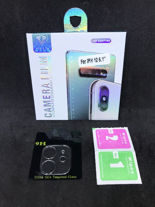 Película de vidro câmara traseira iPhone 12 /12 Mini/12 Pro/12 Pro Max