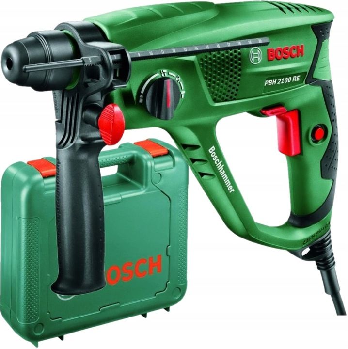 Młotowiertarka Wiertarka Bosch Pbh 2100 Re | 550 W | Sds-plus | + Wali