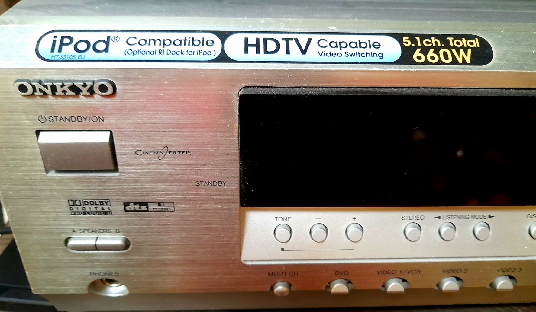 Аудио-видео ресивер Onkyo HT R340 5.1