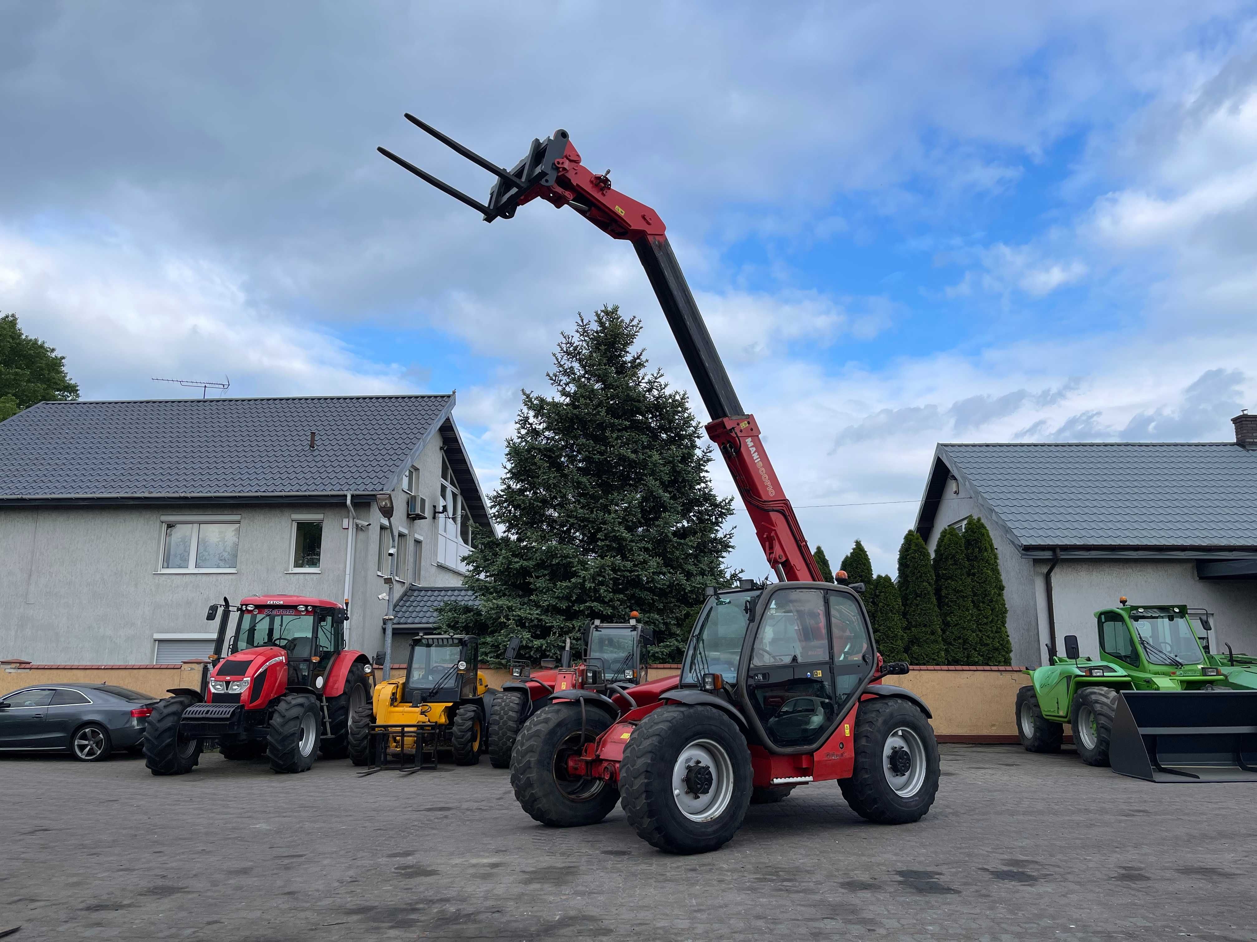 Ładowarka teleskopowa Manitou MLT 629 Turbo*Perkins,4x4*Wysięg 6 M