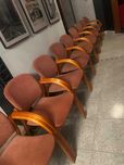 vintage fotele konferencyjne