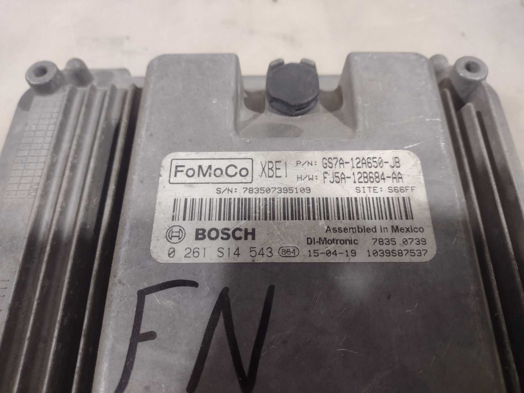 Ford Fusion mk5 13 - 16 Блок ECU компьютер двигателя ЭБУ / Форд Фьюжн