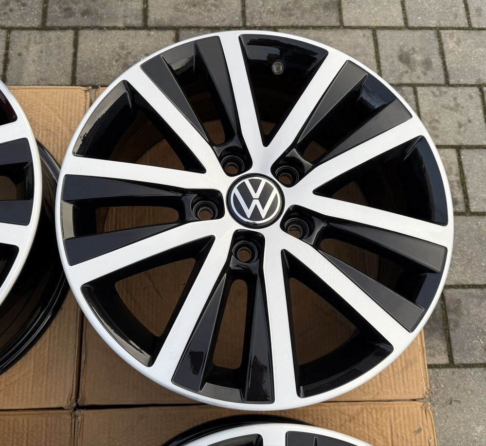 Oryginalne felgi Volkswagen T5 T6 Multivan Crafter Man 17” ET55 5x120