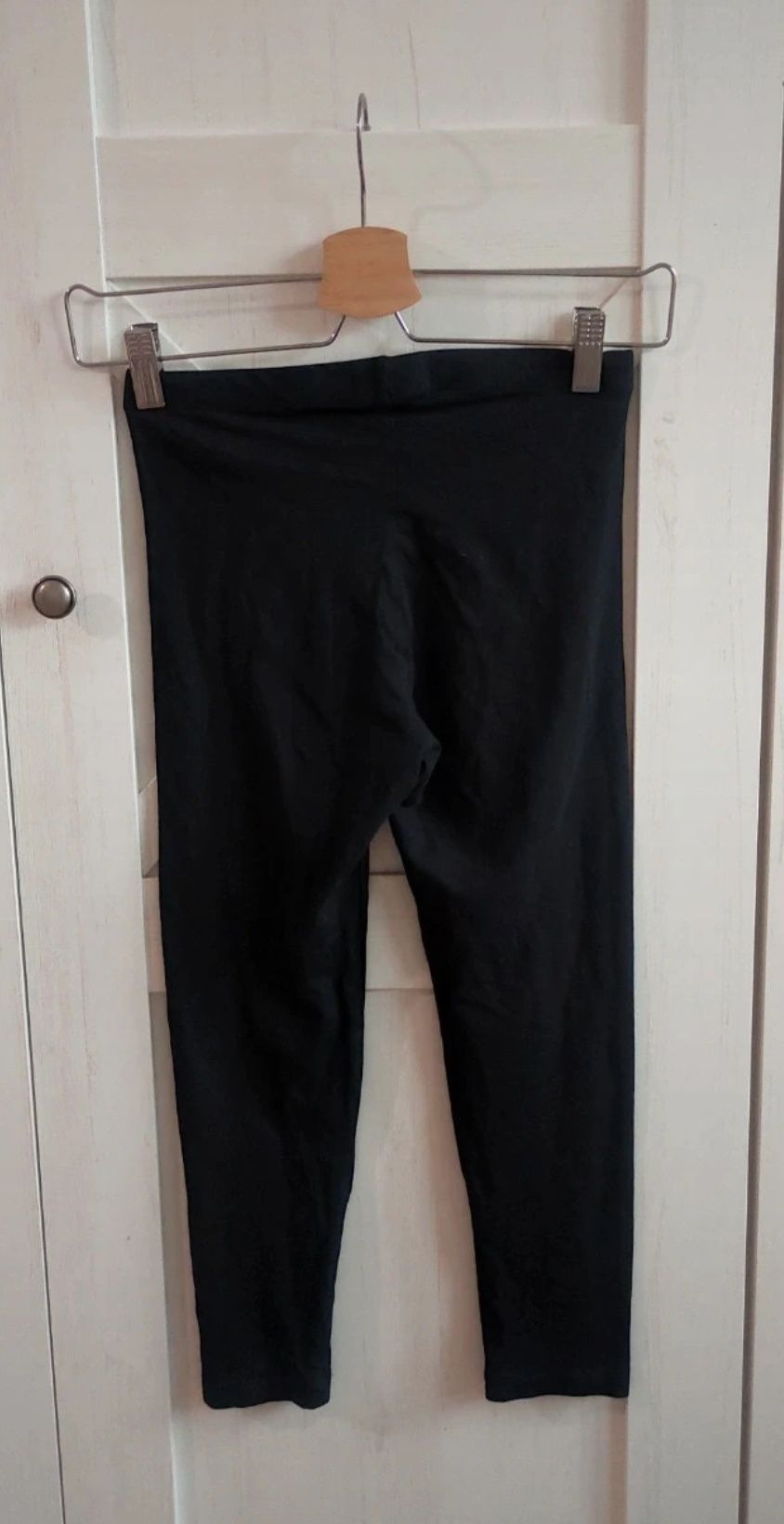 Czarne legginsy 3/4 Zalando