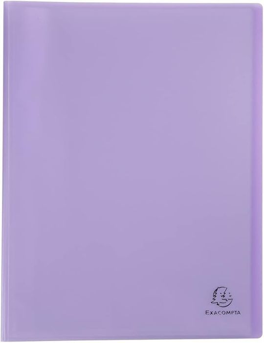 exacompta transparentne zgrzewane albumy wystawowe z polipropylenu