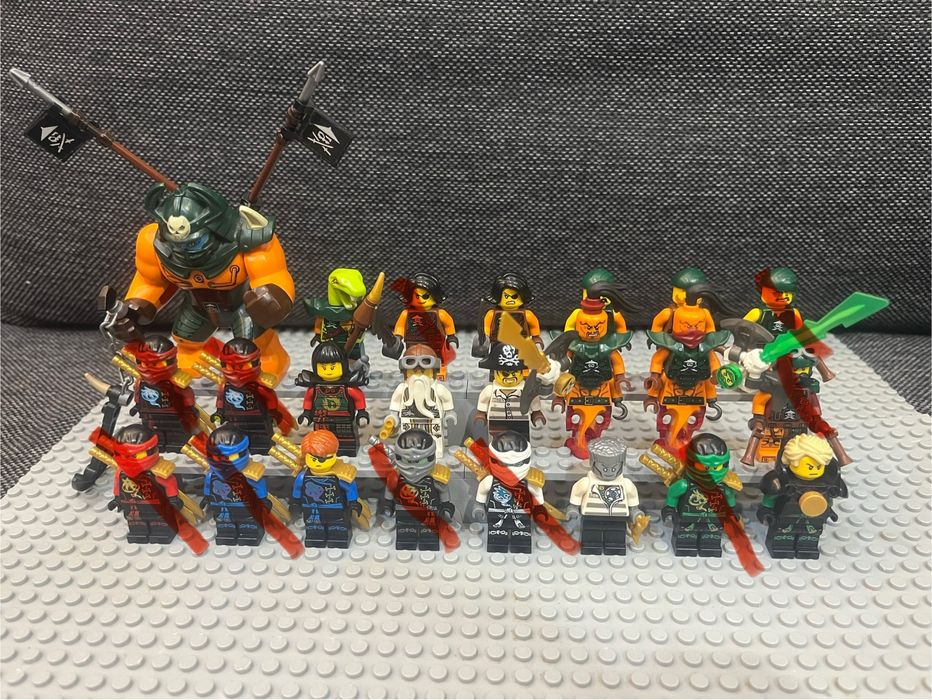 Lego ninjago figurki sezon 6