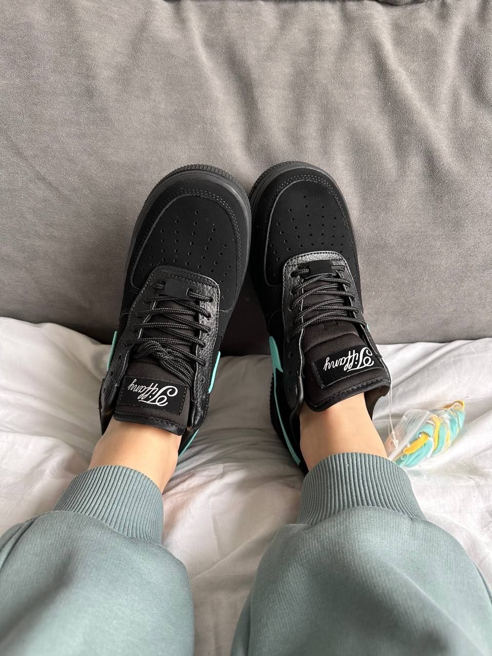 купити кросівки весна літо Nike Air Force 1 Low х Tiffany & Co v2