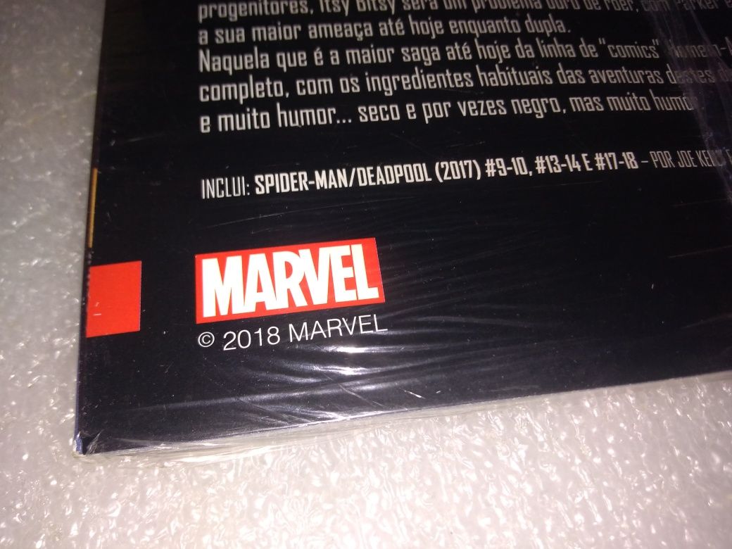 2 bandas desenhadas Marvel homem Aranha Seladas 2018