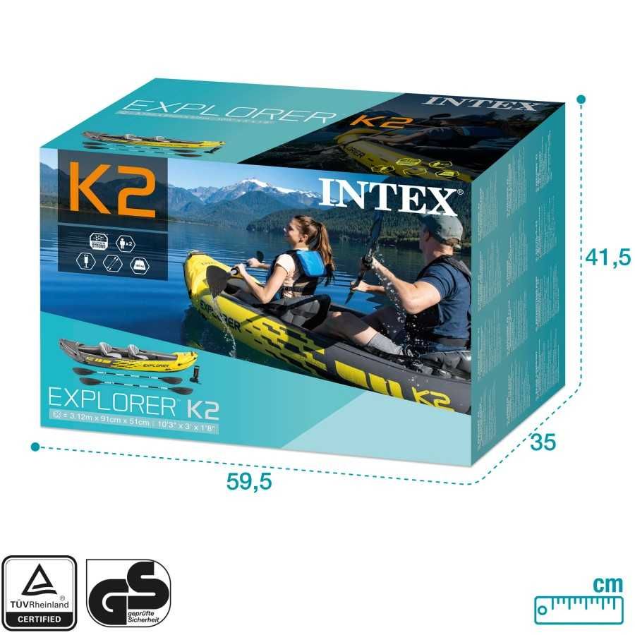 Barco, kayake, canoa, insuflável, duplo
