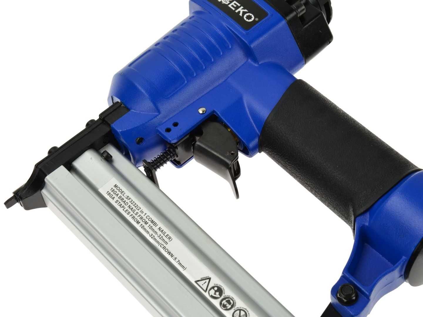 Pistola de Agrafar e Pregar 2 em 1