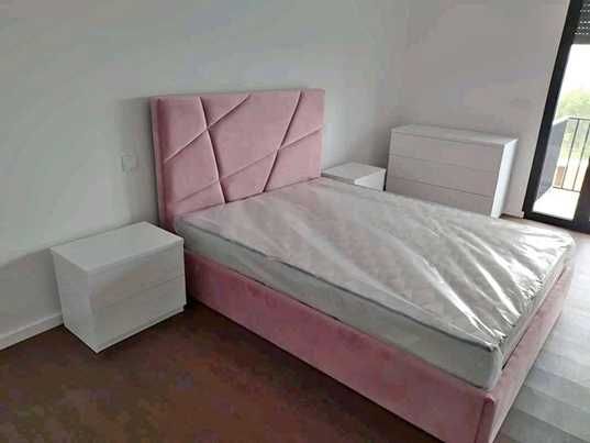 Cama estofada, várias cores NOVO- FABRICA