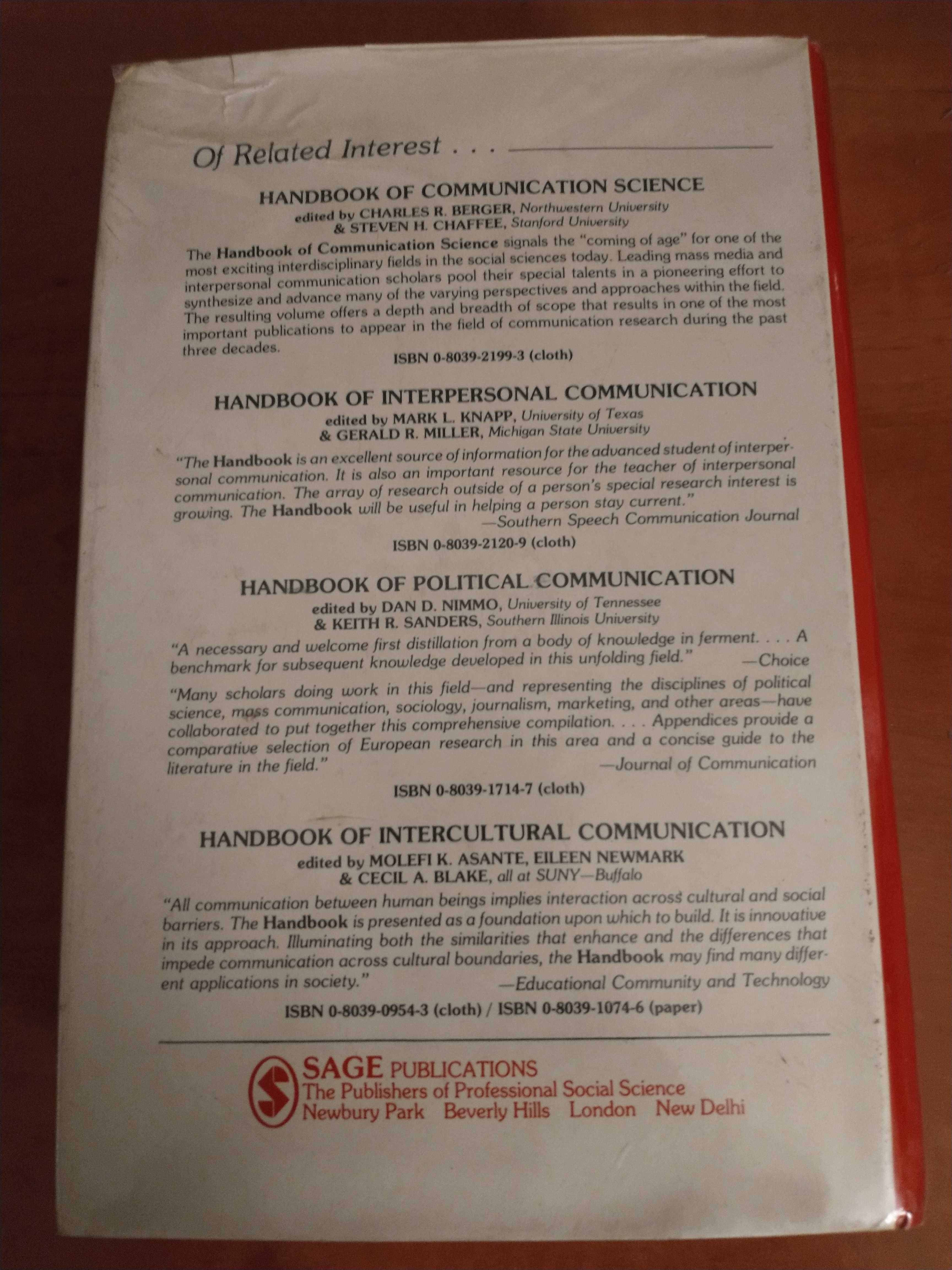 Livro Handbook of Organizational Communication