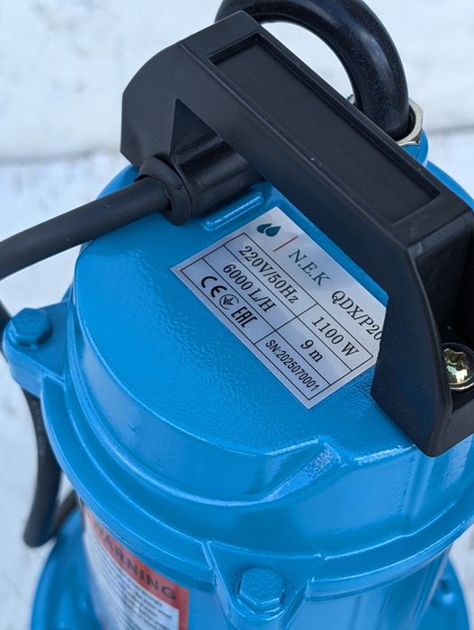 Насос для брудної води, фекальний, дренажний , каналізації