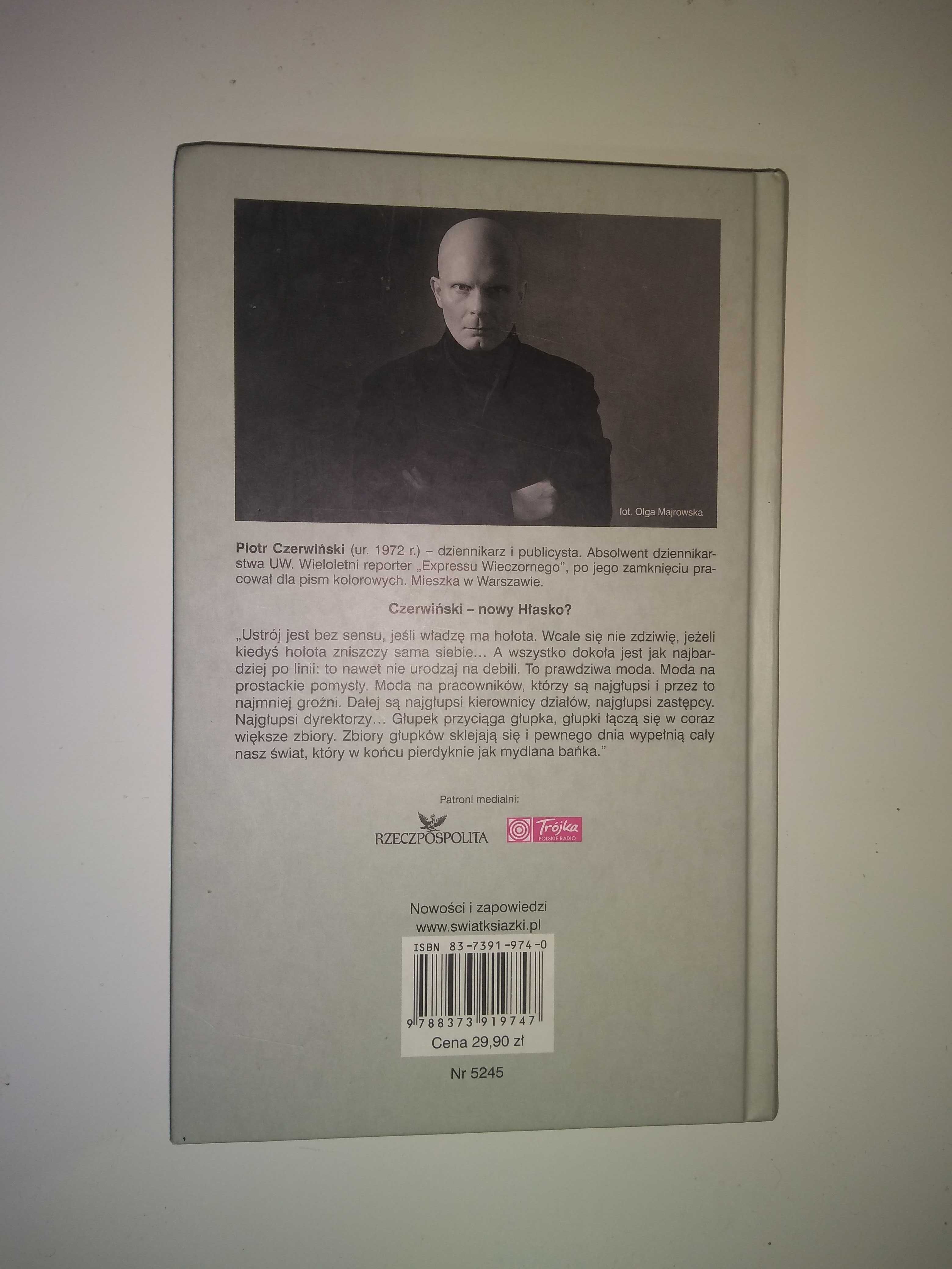 Dobra książka - Pokalanie Piotr Czerwiński (P12) jak nowa