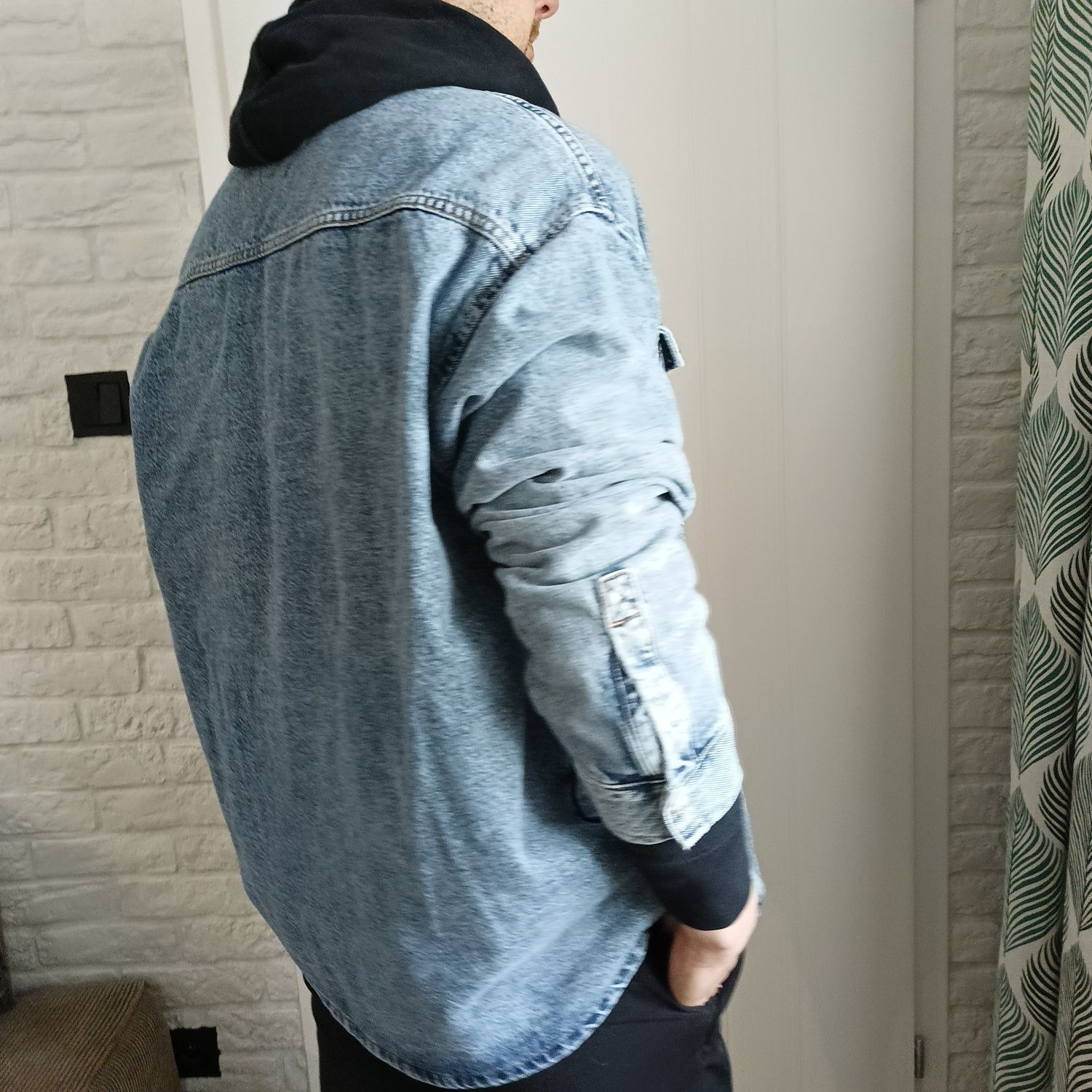 Katana kurtka dżinsowa Calvin Klein jeansowa L/XL oversize nowa