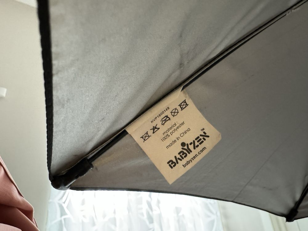 Парасолька зонт з кріпленням для BABYZEN YOYO Black