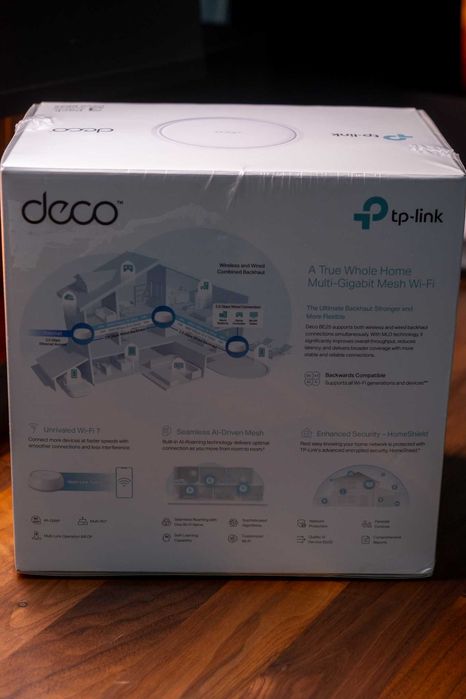 Sistema Mesh TP-Link Deco BE25 BE3600 WiFi 7 Pack-3 - NOVO / SELADO