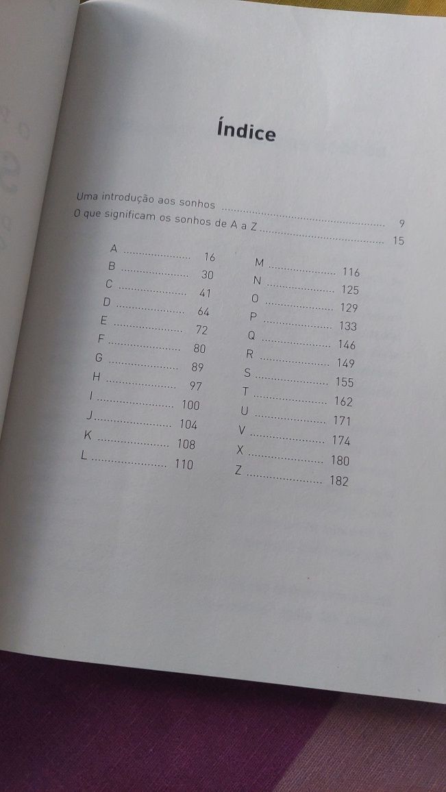 Livro Simbolos dos sonhos