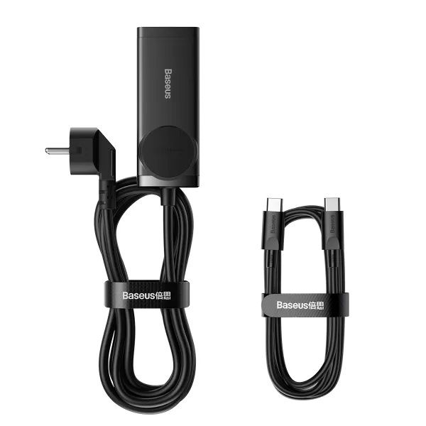 Мережевий зарядний пристрій Baseus GaN3 Pro PowerStrip 100W