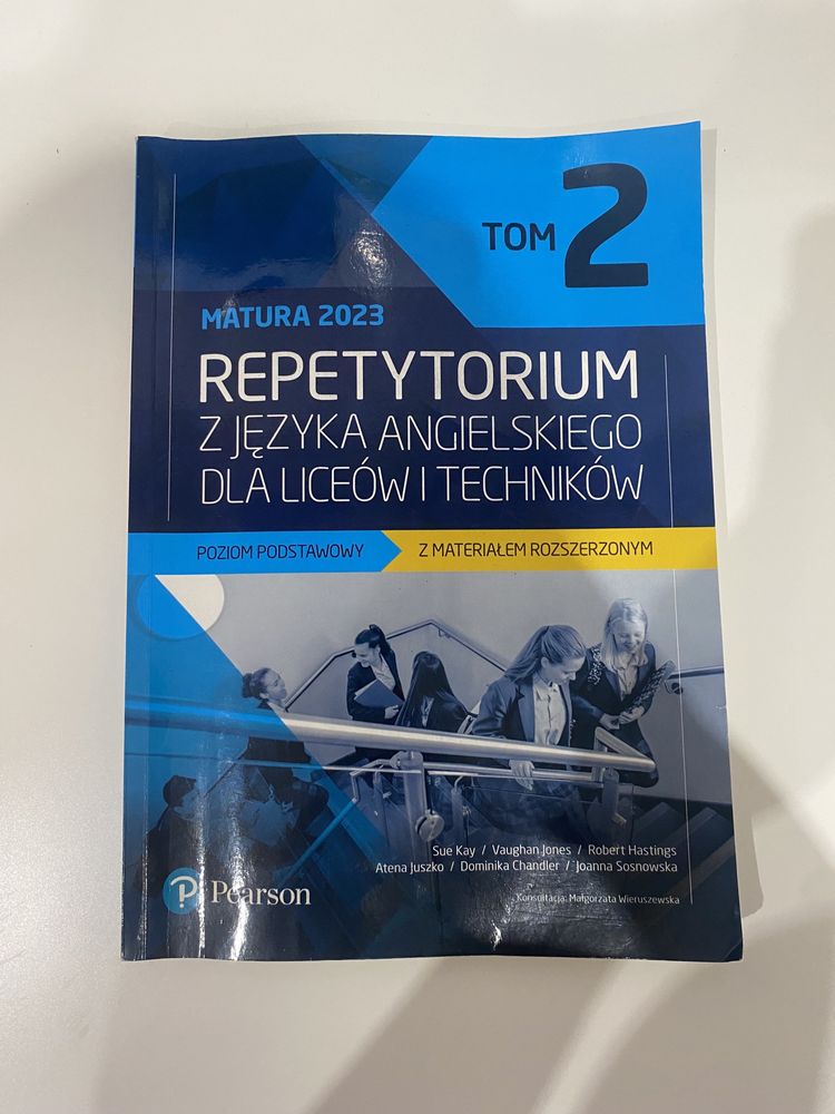 Sprzedam repetytorium dla liceów i technikum. Angielski,Tom2