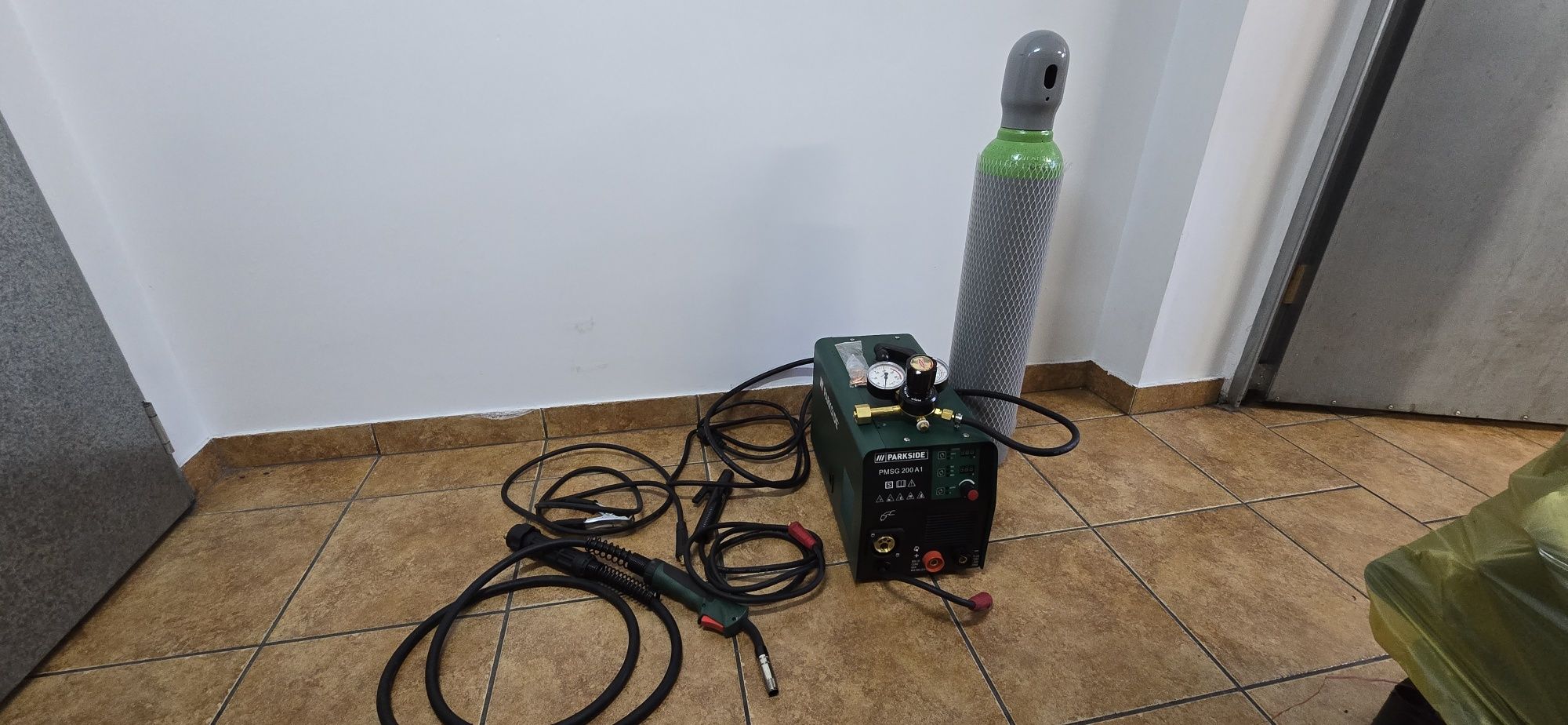 Spawarka Parkside PMSG 200 A1 z butlą 8l i reduktorem