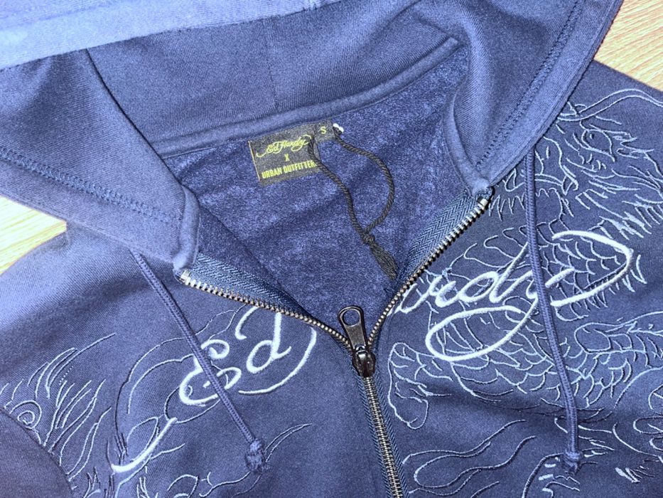 ed hardy ziphoodie зипка
