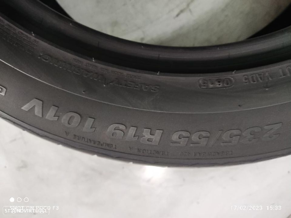 2 pneus semi novos 235-55r19 kumho - oferta dos portes